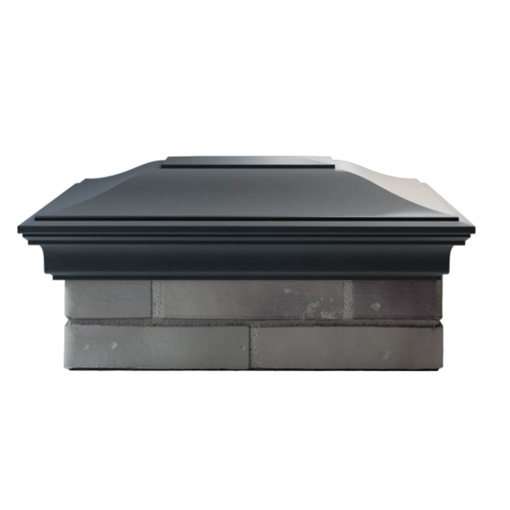 Колпак Zking Монблан Серый на столб 2х1.5 кирпича (515х385мм) в Сальске фото