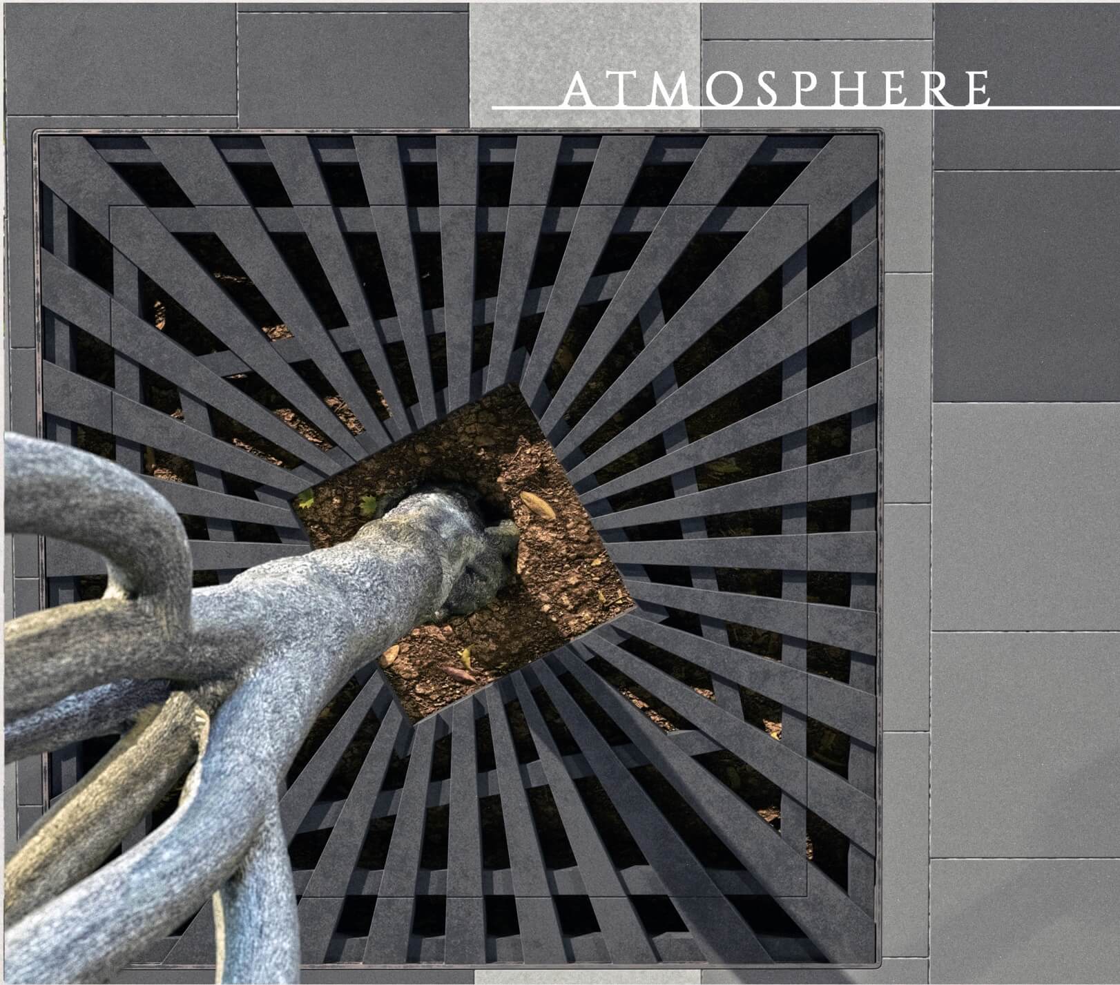 Приствольная решетка для дерева ZKING ATMOSPHERE 1.2х1.2м Черная в Сальске фото