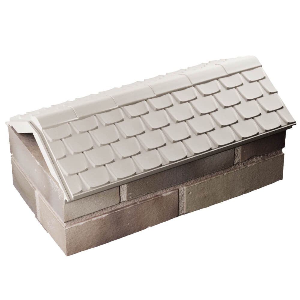 Парапет Zking Эльбрус Бежевый с посадкой на 1 кирпич (255мм) в Сальске фото