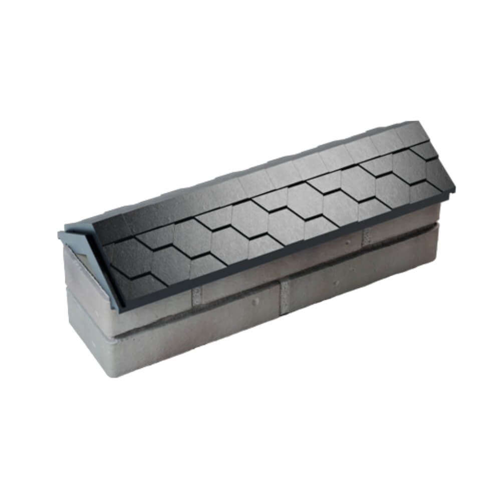 Парапет Zking Эверест Черный с посадкой на 0.5 кирпича (130мм) в Сальске фото