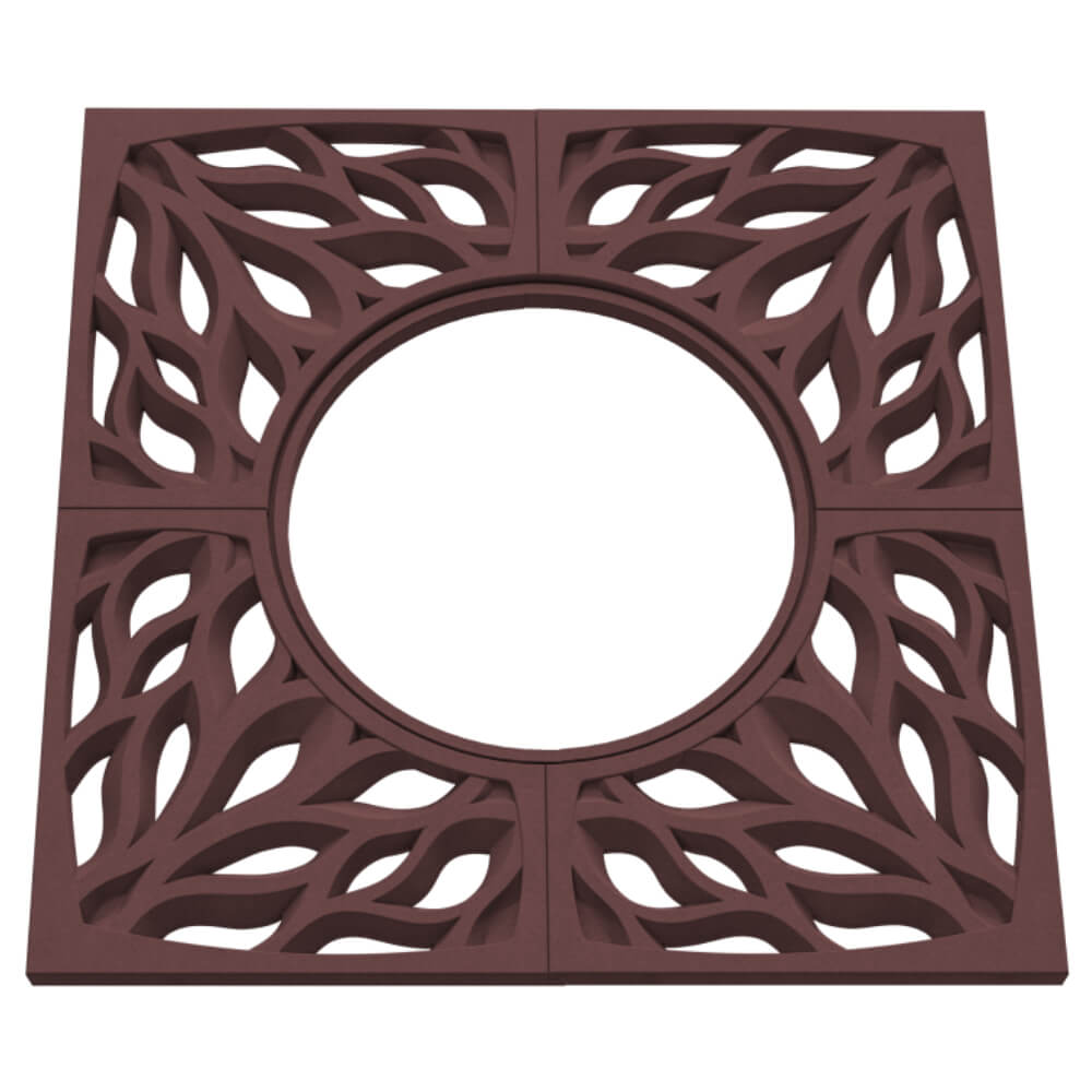 Приствольная решетка для дерева ZKING CRUST 1.2х1.2м Коричневая в Сальске фото