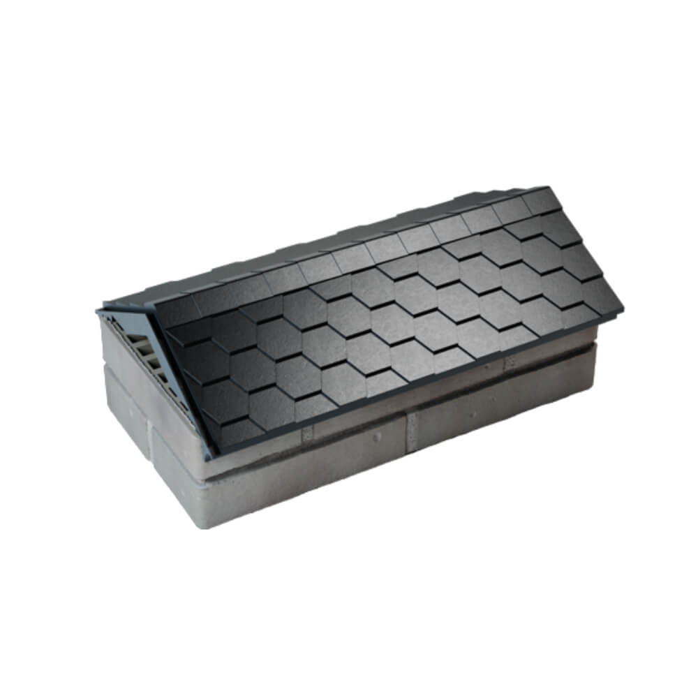 Парапет Zking Эверест Черный с посадкой на 1 кирпич (200/225/255мм) в Сальске фото