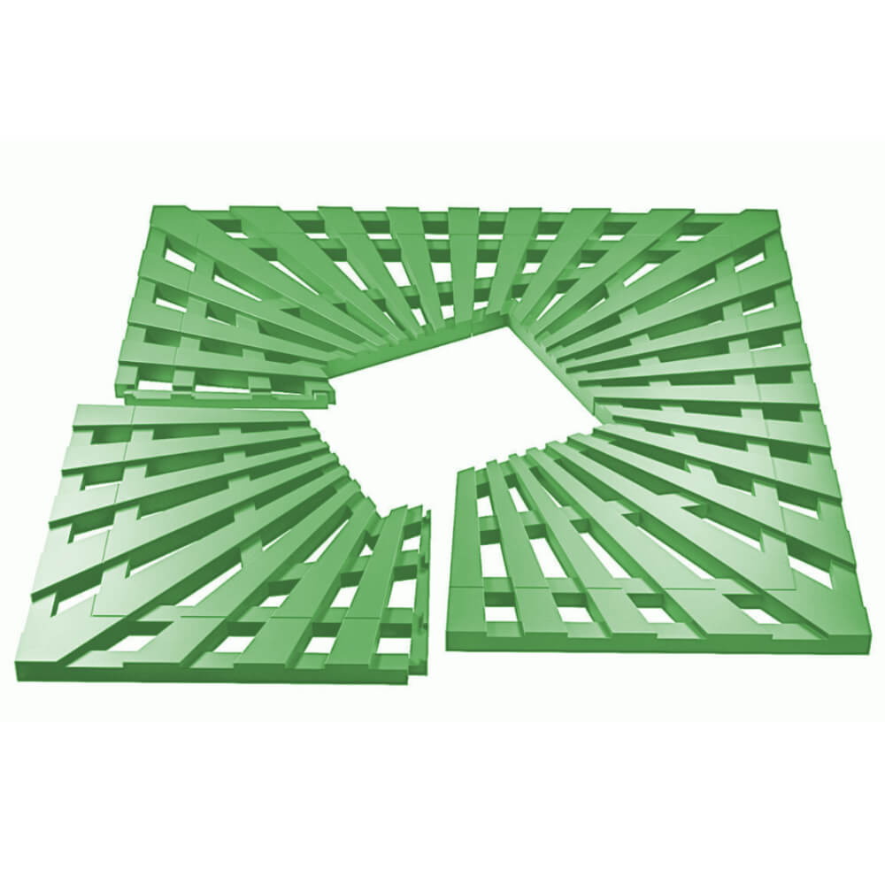 Приствольная решетка для дерева ZKING ATMOSPHERE 1.2х1.2м Зеленая в Сальске фото