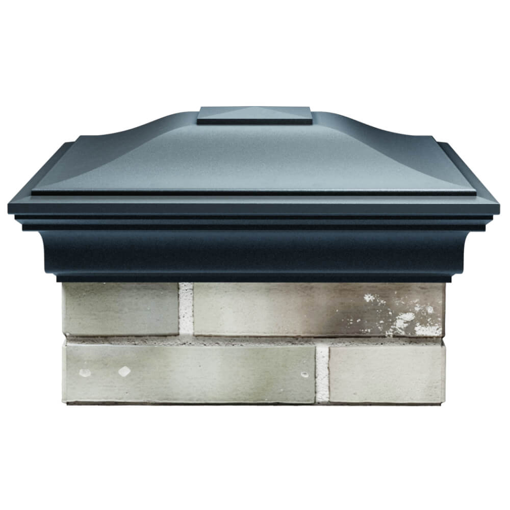 Колпак Zking Монблан Серый на столб 1.5х1.5 кирпича (385х385мм) Сальск фото