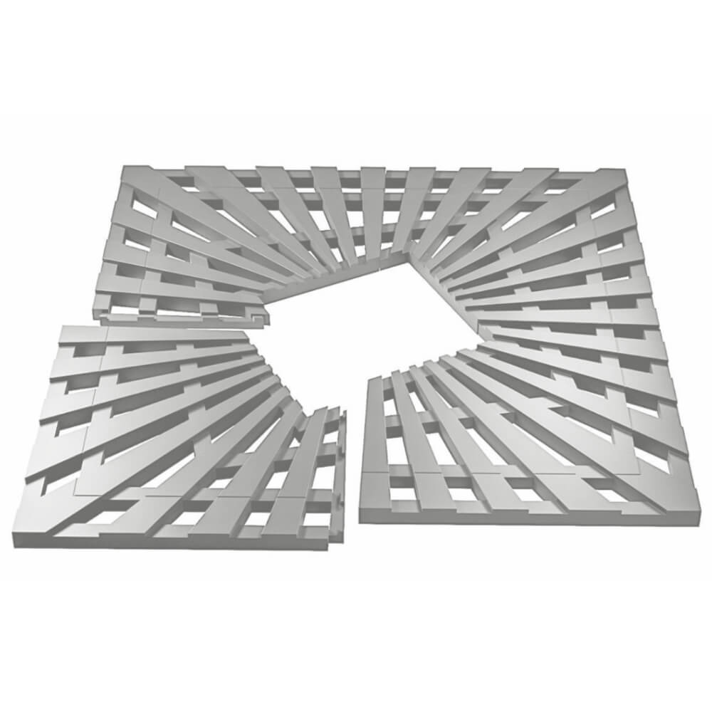 Приствольная решетка для дерева ZKING ATMOSPHERE 1.2х1.2м Бежевая в Сальске фото