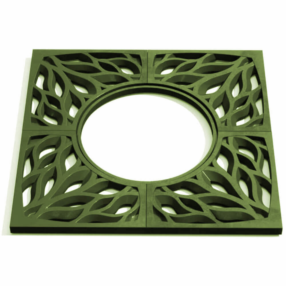 Приствольная решетка для дерева ZKING CRUST 1.2х1.2м Зеленая Сальск фото