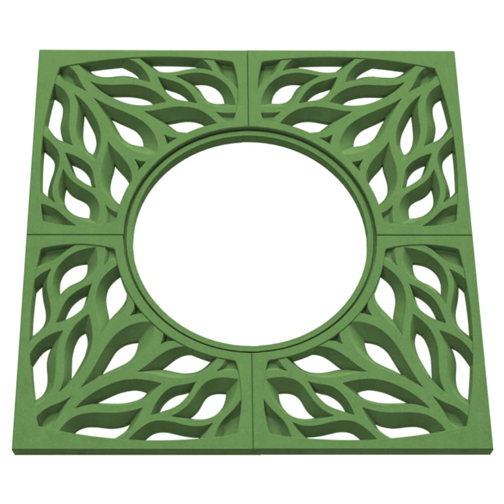 Приствольная решетка для дерева ZKING CRUST 1.2х1.2м Зеленая в Сальске фото