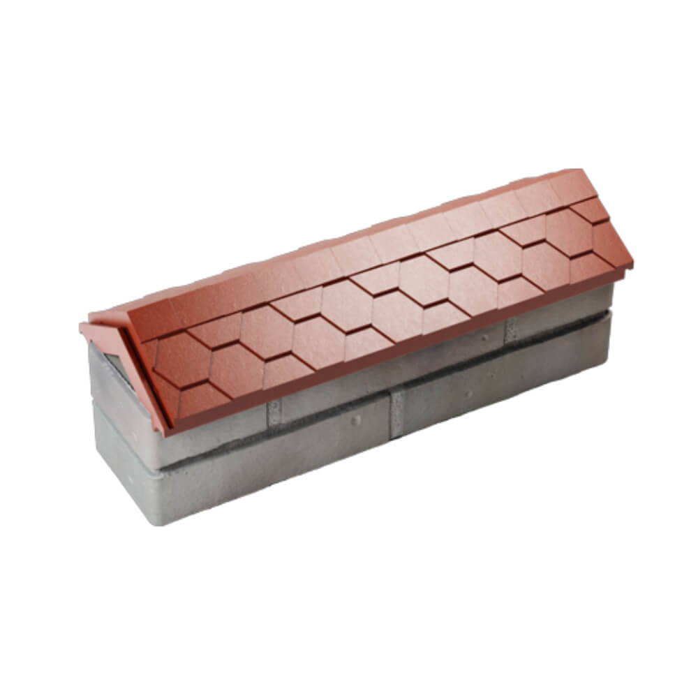 Парапет Zking Эверест Красный с посадкой на 0.5 кирпича (130мм) в Сальске фото