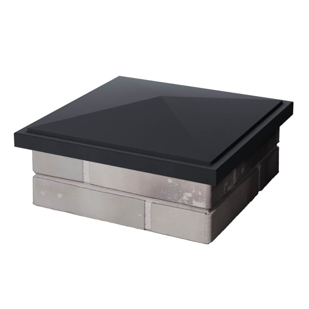 Колпак Zking БонаМоно Серый на столб 1.5х1.5 кирпича (385х385, 400х400мм) в Сальске фото