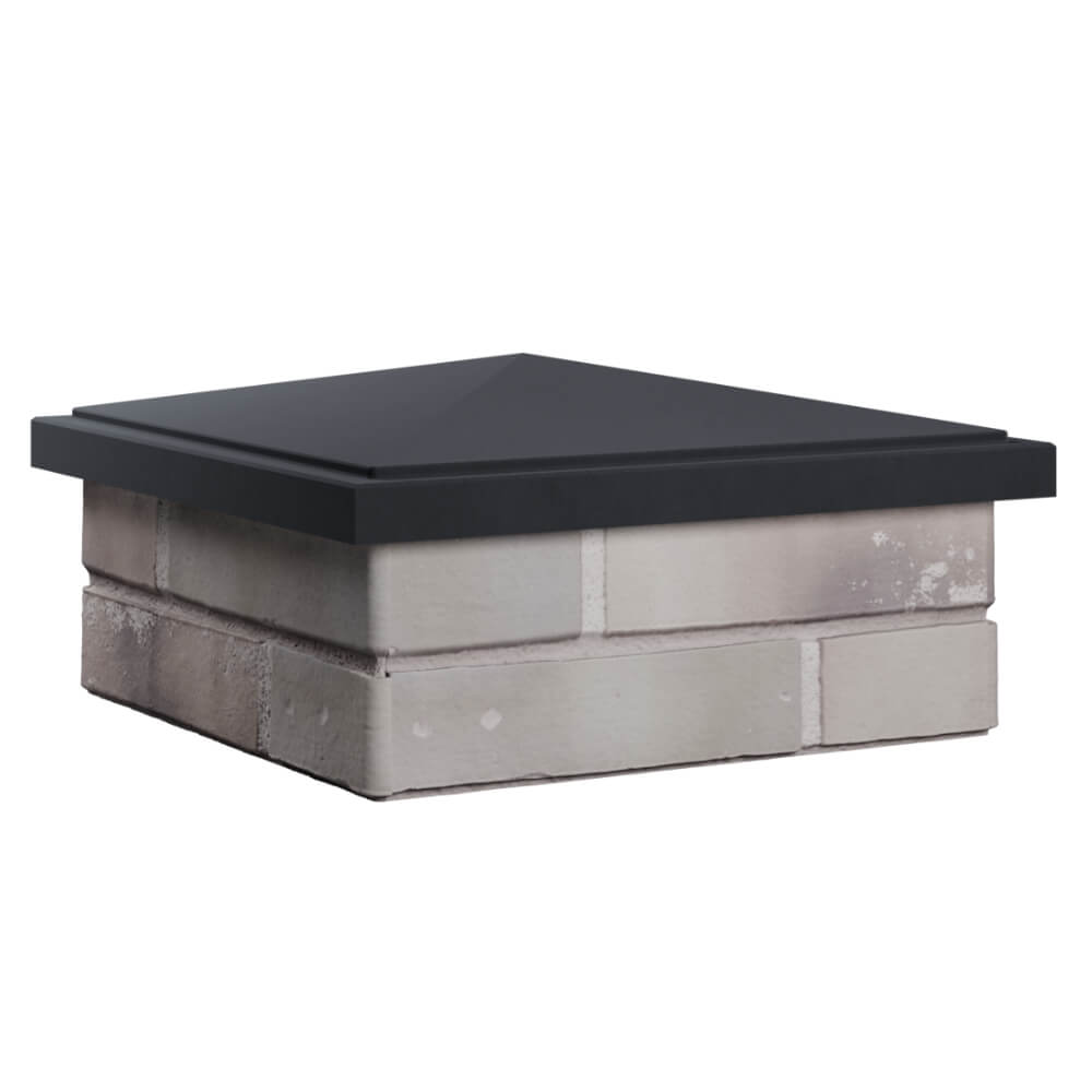 Колпак Zking БонаМоно Серый на столб 1.5х1.5 кирпича (385х385, 400х400мм) в Сальске фото